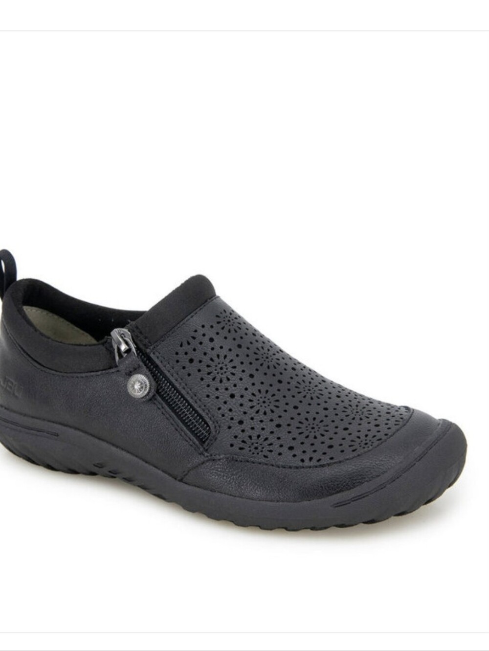 JBU Black Perforated Slip-On Loafer, Brand New